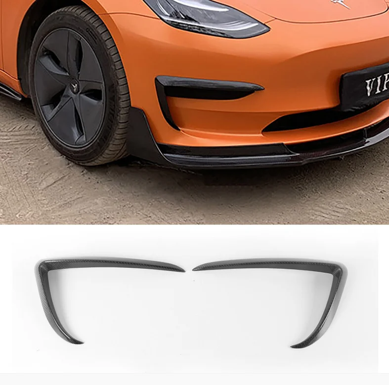 For Tesla Model 3 2019 2020 2021 2022 2023 High Quality Carbon Fiber Bumper Front Lip Splitter Diffuser Wind Knife Cover
For Tesla Model 3 2019 2020 2021 2022 2023 High Quality Carbon Fiber Bumper Front Lip Splitter Diffuser Wind Knife Cover