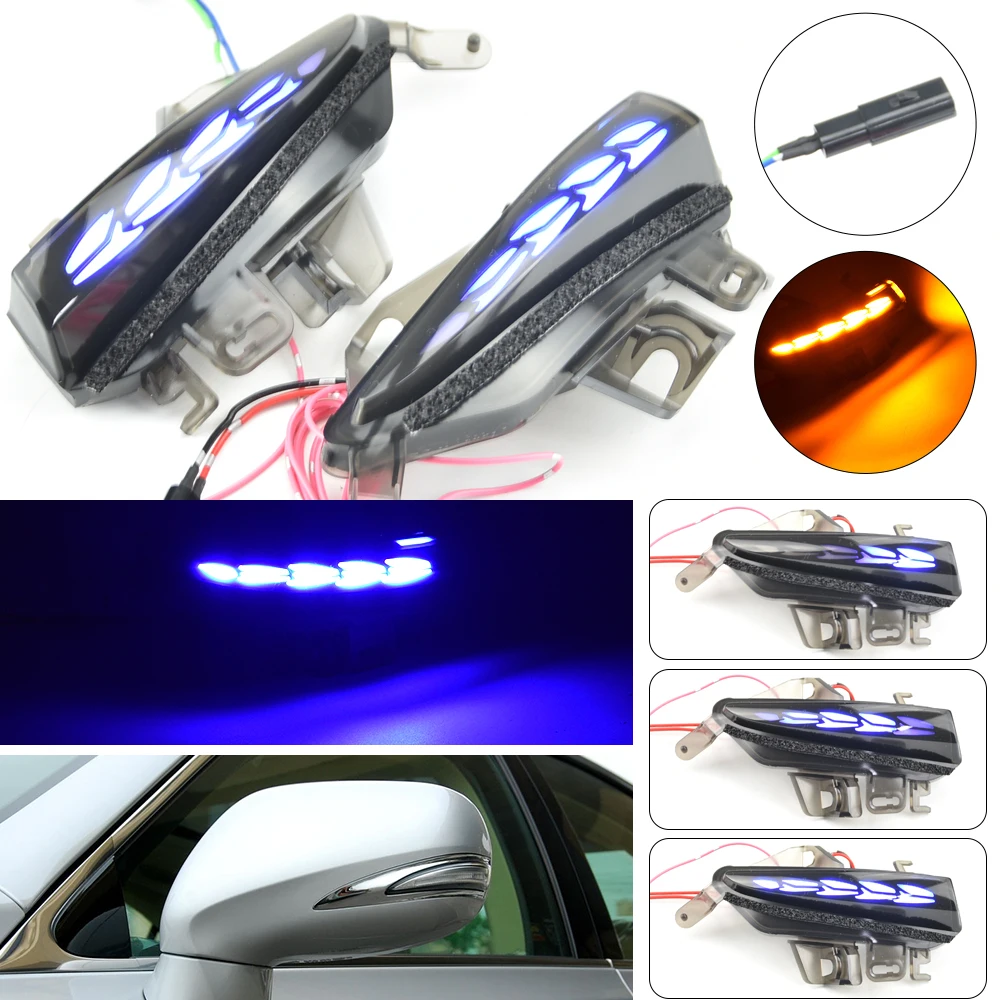 2pcs Dynamic Turn Signal LED Light Side Mirror Indicator For Lexus IS200D IS250 IS250C IS300 IS300C ES240 ES350 LS460 LS460L
2pcs Dynamic Turn Signal LED Light Side Mirror Indicator For Lexus IS200D IS250 IS250C IS300 IS300C ES240 ES350 LS460 LS460L