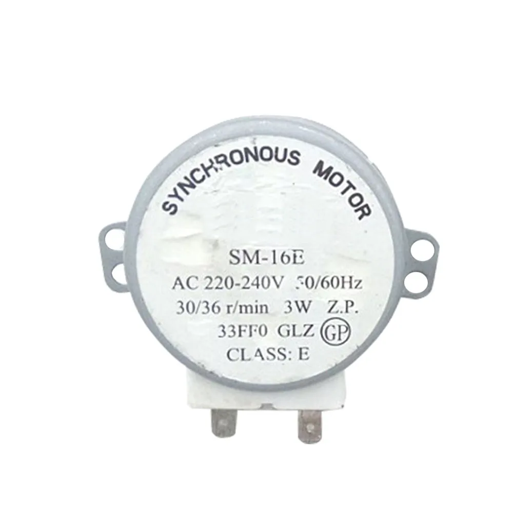 Original Mixing Motor of Flat Plate Microwave Oven For Galanz Microwave Oven Synchronous Motor SM-16E AC 220-240V 30/36 R/Min 3W
Original Mixing Motor of Flat Plate Microwave Oven For Galanz Microwave Oven Synchronous Motor SM-16E AC 220-240V 30/36 R/Min 3W