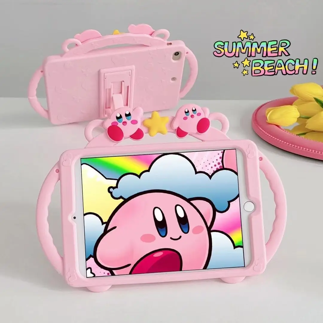Anime Pink Kirbys Ipad Protective Case Cartoon Star Figure 10.2 Anti-Fall Ipad 9.7Inch Inch Mini5 6 Tablet Silicone Back Shell
Anime Pink Kirbys Ipad Protective Case Cartoon Star Figure 10.2 Anti-Fall Ipad 9.7Inch Inch Mini5 6 Tablet Silicone Back Shell