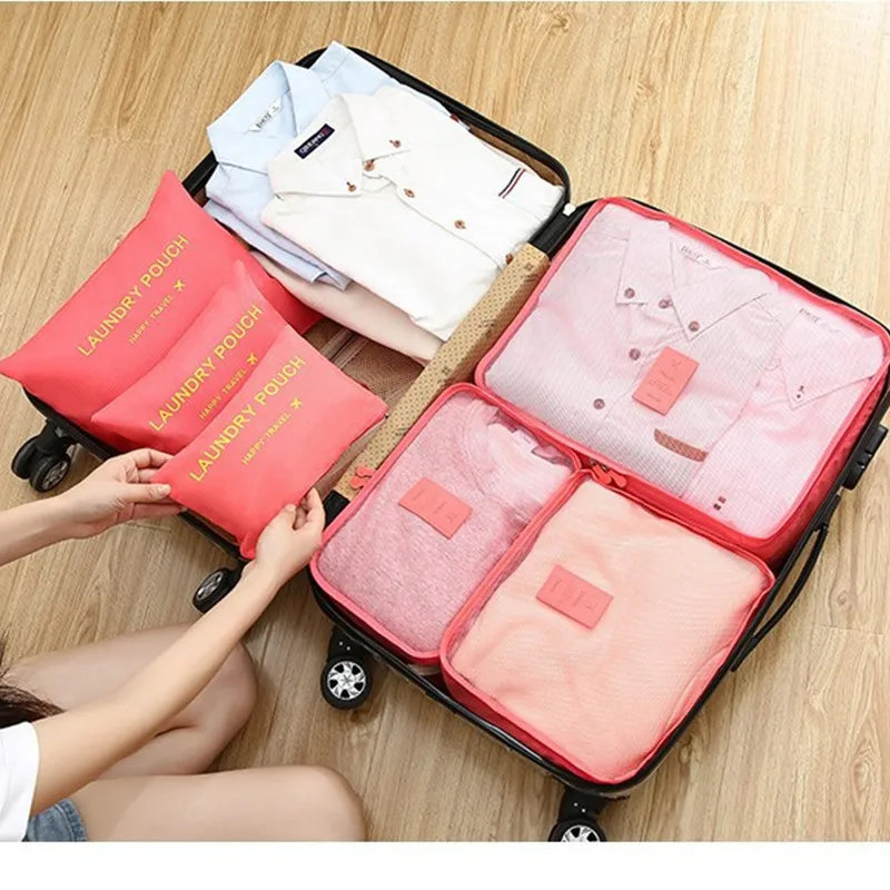 6-PCS Travel Organizer Set Oxford Clothes Organizer Cosmetics Organizer Travel Organizer Shoe Bag Luggage Box Travel Essentials
6-PCS Travel Organizer Set Oxford Clothes Organizer Cosmetics Organizer Travel Organizer Shoe Bag Luggage Box Travel Essentials