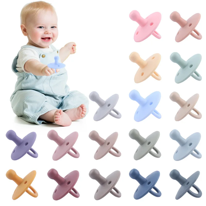 Baby Silicone Pacifier Soft BPA Free Soother Infant Dummy Nipple Newborn Baby Teether Toy Teething Nursing Pacifier Chain 1PCS
Baby Silicone Pacifier Soft BPA Free Soother Infant Dummy Nipple Newborn Baby Teether Toy Teething Nursing Pacifier Chain 1PCS