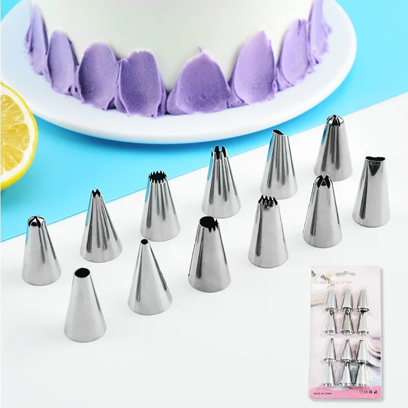 12 Piece Set Pastry Tube Set Cream Cake Baking Tools Rose Nozzle Mounting Bag Mounting Nozzle Set
12 Piece Set Pastry Tube Set Cream Cake Baking Tools Rose Nozzle Mounting Bag Mounting Nozzle Set
