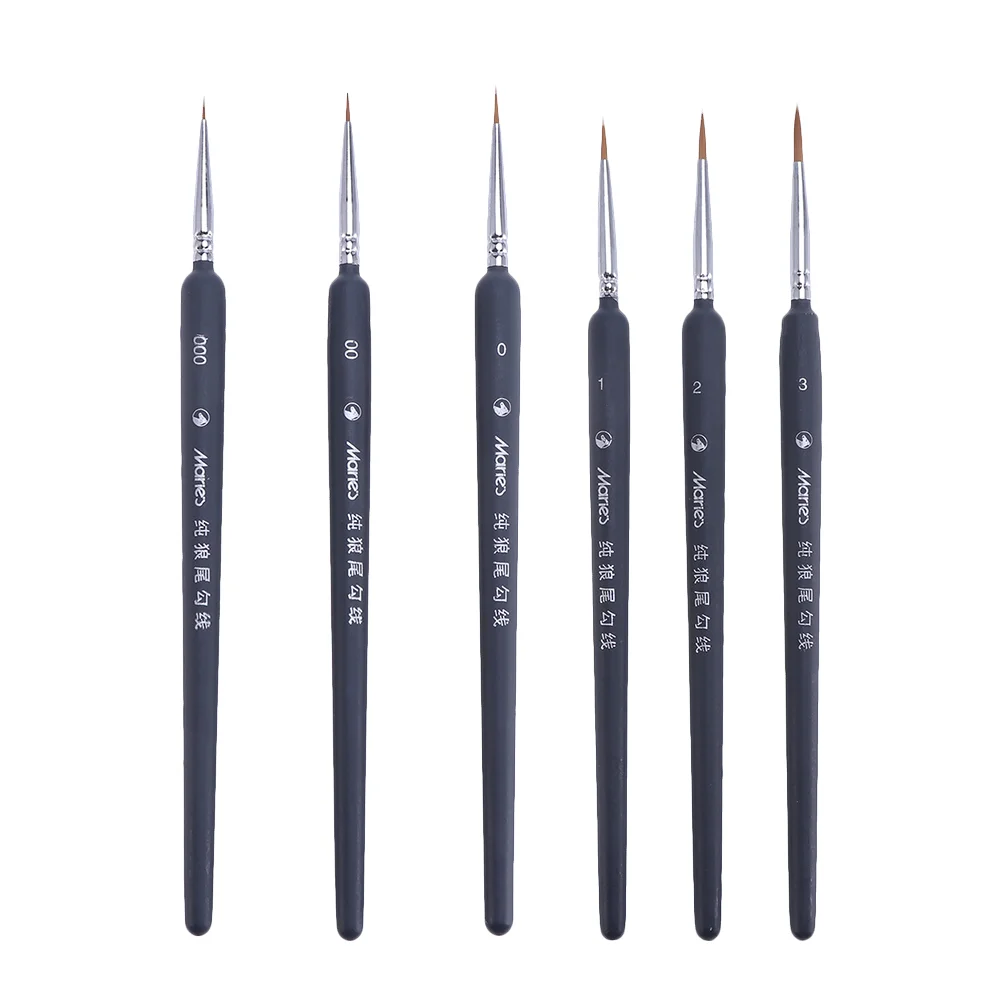 6pcs Brushes Watercolor Brush Nylon Hair Brushes Painting Suppliesfor Watercolor Oil Painting
6pcs Brushes Watercolor Brush Nylon Hair Brushes Painting Suppliesfor Watercolor Oil Painting