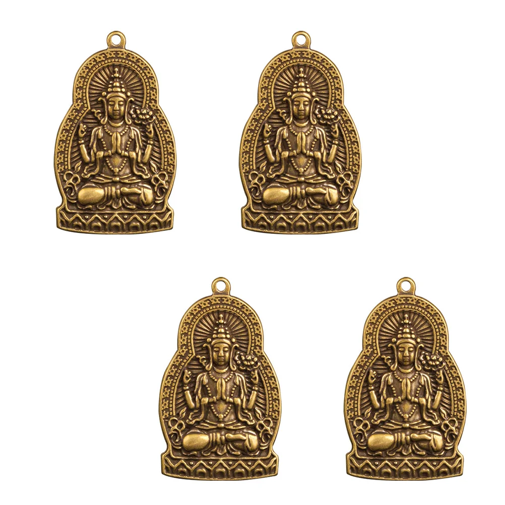 4 Pcs Party Favor Keyring Ornaments Retro Chain Pendants Brass Keychain Lucky Guanyin Charm Hanging Tags Chains Crafts
4 Pcs Party Favor Keyring Ornaments Retro Chain Pendants Brass Keychain Lucky Guanyin Charm Hanging Tags Chains Crafts