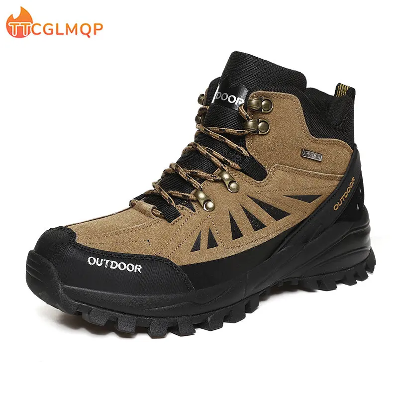 Brand Men Boots Warm Plush Snow Boots Outdoor Non Slip Hiking Boots High Top Waterproof Sneakers Men's Winter Boots Big Size 48
Brand Men Boots Warm Plush Snow Boots Outdoor Non Slip Hiking Boots High Top Waterproof Sneakers Men's Winter Boots Big Size 48