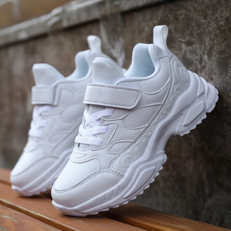Kids Shoes 2022 Luxury Leather Sneakers for Boys Autumn Fashion Children White Platform Running Casual Tennis Sports Boys Shoes
Kids Shoes 2022 Luxury Leather Sneakers for Boys Autumn Fashion Children White Platform Running Casual Tennis Sports Boys Shoes