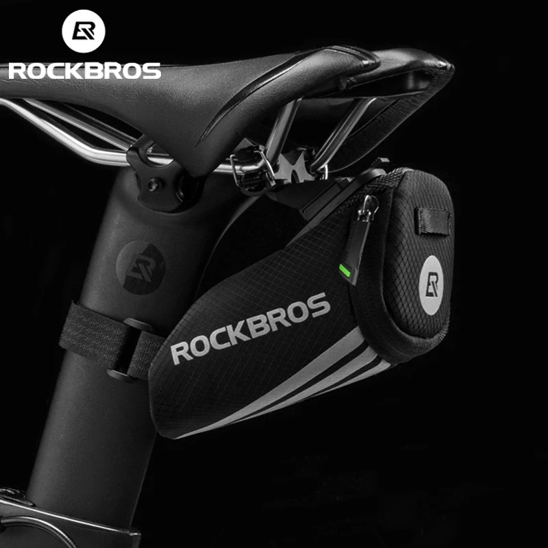 ROCKBROS Nylon Bicycle Bag Bike Reflective Storage Saddle Bag Seat Cycling Road Tail Rear Pouch Bag Saddle Bicycle Accessories
ROCKBROS Nylon Bicycle Bag Bike Reflective Storage Saddle Bag Seat Cycling Road Tail Rear Pouch Bag Saddle Bicycle Accessories