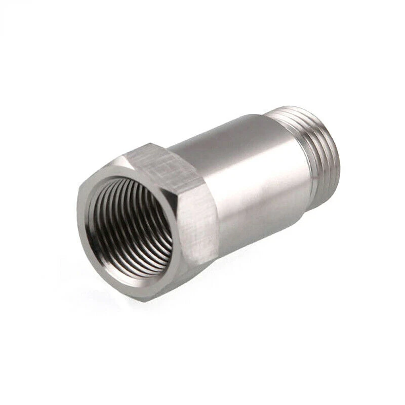 Auto parts M18 * 1.5 sensor adapter connector Stainless steel adapter Auto parts interchangeable connector adjustable
Auto parts M18 * 1.5 sensor adapter connector Stainless steel adapter Auto parts interchangeable connector adjustable