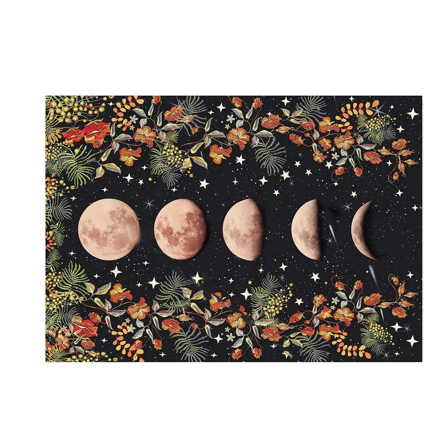 Садовый гобелен Moonlit, гобелен с Луной, цветами, лозой, черный фон, цветочный гобелен, настенный гобелен для комнаты
Садовый гобелен Moonlit, гобелен с Луной, цветами, лозой, черный фон, цветочный гобелен, настенный гобелен для комнаты