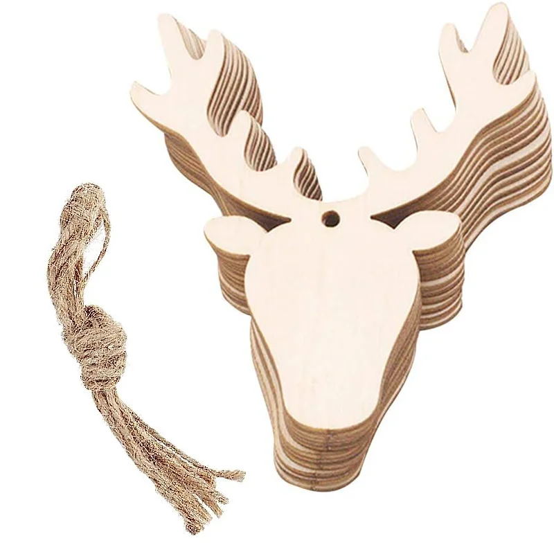 10/20Pcs Wood Slices Wooden Deer Head Christmas Ornaments Unfinished Wood Circles Discs with Holes for DIY Craft Christmas Decor
10/20Pcs Wood Slices Wooden Deer Head Christmas Ornaments Unfinished Wood Circles Discs with Holes for DIY Craft Christmas Decor