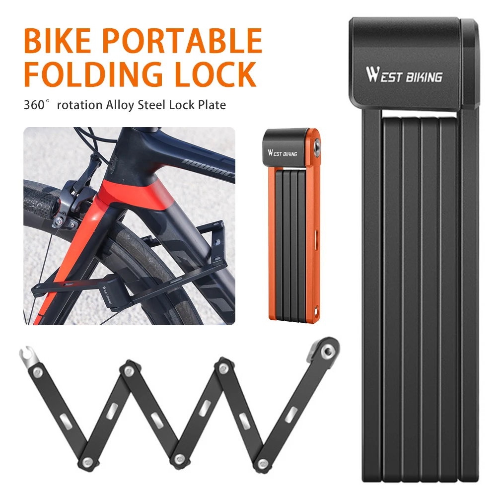 Foldable Bike Chain Lock Padlock Portable Bike Lock Anti Theft Electric Scooter Motorcycle for MTB E-Bike candado bicicleta
Foldable Bike Chain Lock Padlock Portable Bike Lock Anti Theft Electric Scooter Motorcycle for MTB E-Bike candado bicicleta