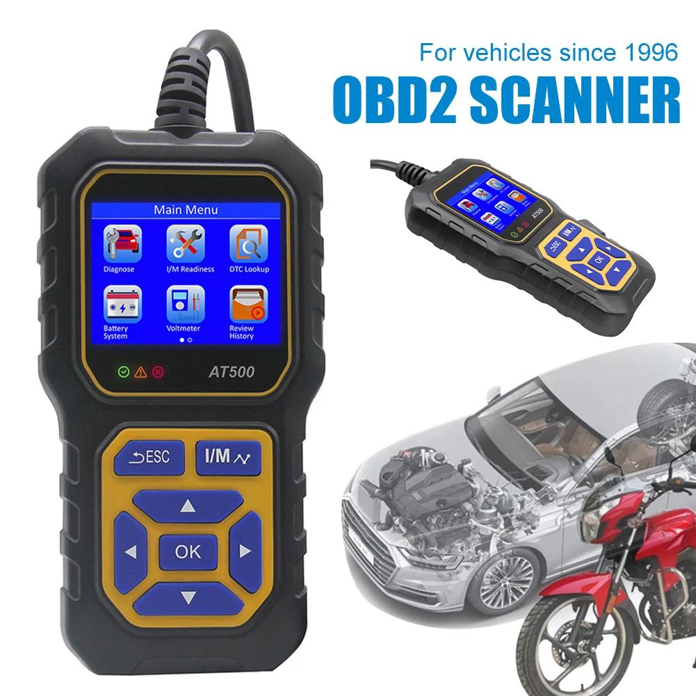 Car OBD2 Automotive Diagnostic Scan Tool Automotive Code Reader Engine Cranking Charging Test For OBDII Vehicles Since 1996
Car OBD2 Automotive Diagnostic Scan Tool Automotive Code Reader Engine Cranking Charging Test For OBDII Vehicles Since 1996