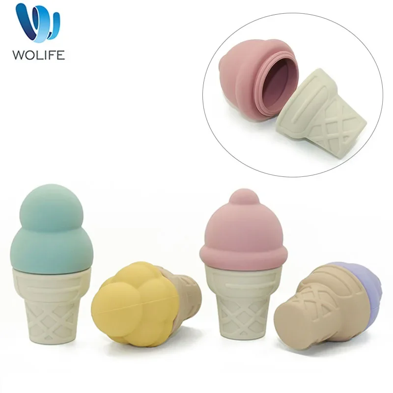 Baby Silicone Stacking Toys Colorful Ice-Cream Montessori Stacking Blocks Early Educational Toys Infant Bath Play Water Toy Set
Baby Silicone Stacking Toys Colorful Ice-Cream Montessori Stacking Blocks Early Educational Toys Infant Bath Play Water Toy Set