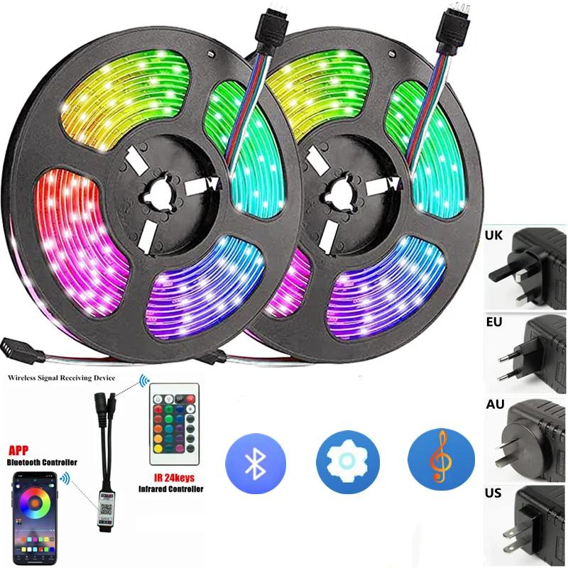 Светодиодные ленты 25 м, Bluetooth RGB 5050, гибкая Гибкая Диодная лента с голосовым управлением Alexa для фестиваля, ФИТА, домашний декор, Luz Decor
Светодиодные ленты 25 м, Bluetooth RGB 5050, гибкая Гибкая Диодная лента с голосовым управлением Alexa для фестиваля, ФИТА, домашний декор, Luz Decor