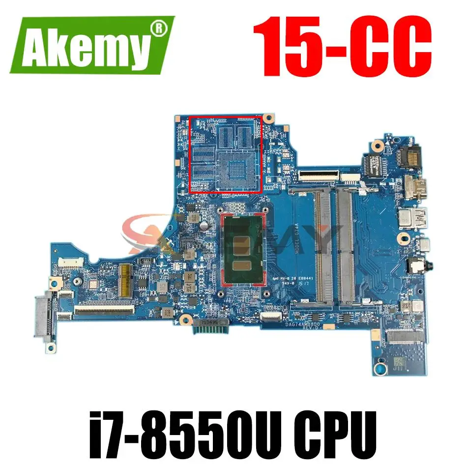 L22822-601 DAG74AMB8D0 материнская плата для ноутбука с SR3LC i7-8550U CPU GM для HP pavilion 15-CC 15T-CC TPN-Q191 материнская плата для ноутбука
L22822-601 DAG74AMB8D0 материнская плата для ноутбука с SR3LC i7-8550U CPU GM для HP pavilion 15-CC 15T-CC TPN-Q191 материнская плата для ноутбука