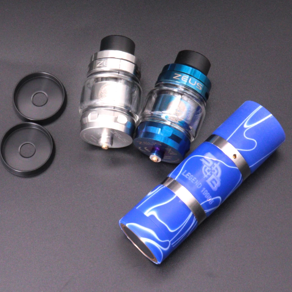 

Vape Pen Kit Zeus Sub Ohm RTA With Sob Elthunder Mod 18650 Battery 25MM Diameter Vaporizer Mechanical Avid Lyfe Mods Vapor Vaper