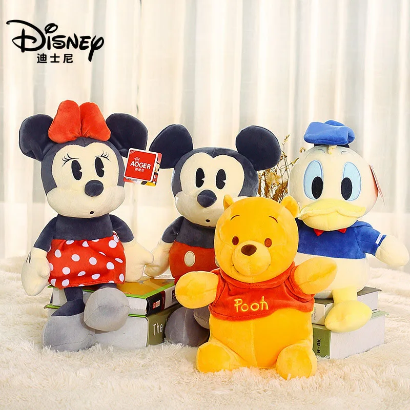 Disney Mickey Mouse Cute Doll Children Girl Minnie Plush Toy Winnie The Pooh Donald Duck Pillow Doll
Disney Mickey Mouse Cute Doll Children Girl Minnie Plush Toy Winnie The Pooh Donald Duck Pillow Doll