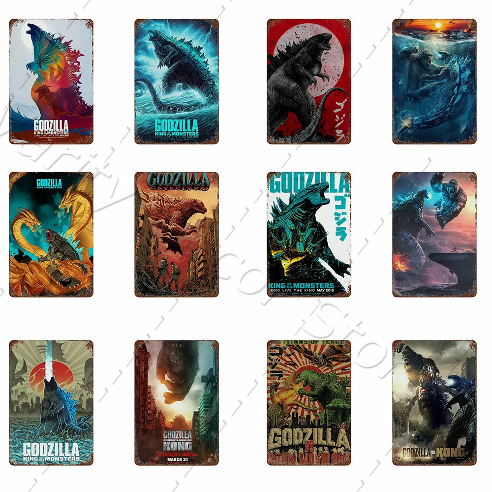 The King of Godzilla Monsters Tin Sign Vintage Metal Sign Poster Home Wall Decor Cafe Bar Pub Club Best Gift 20*30cm / 30*40cm
The King of Godzilla Monsters Tin Sign Vintage Metal Sign Poster Home Wall Decor Cafe Bar Pub Club Best Gift 20*30cm / 30*40cm