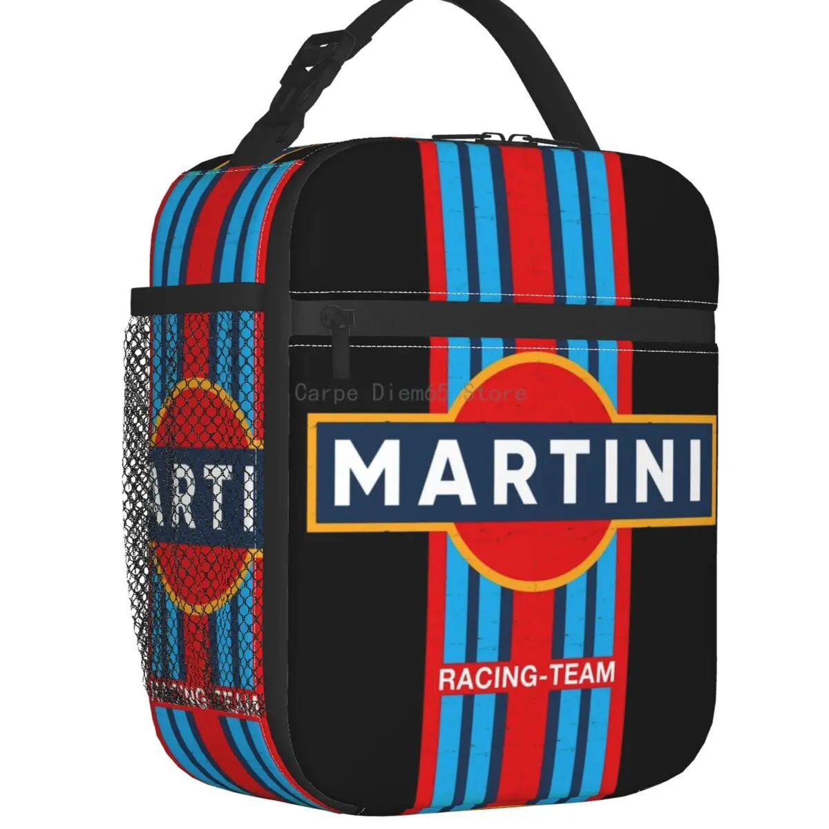Martini Racing Insulated Lunch Bag for Outdoor Picnic Sportscar Sports Stripe Leakproof Cooler Thermal Bento Box Women Children
Martini Racing Insulated Lunch Bag for Outdoor Picnic Sportscar Sports Stripe Leakproof Cooler Thermal Bento Box Women Children