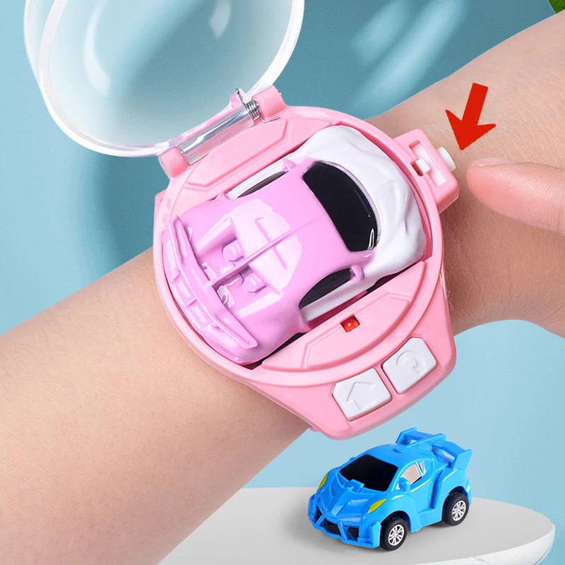 Kids Mini Watch Remote Control Car Toys with USB Cable Battery Accessories Small Wierless RC Wrist Watch Vehicle
Kids Mini Watch Remote Control Car Toys with USB Cable Battery Accessories Small Wierless RC Wrist Watch Vehicle