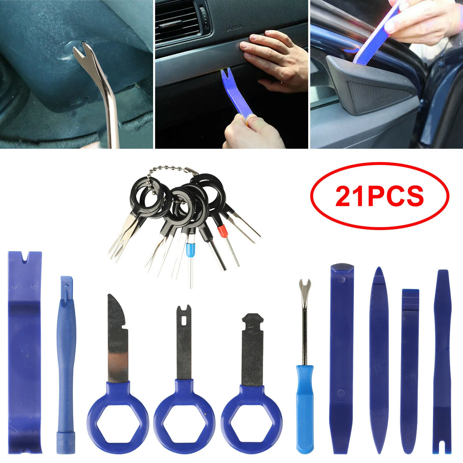Pry Dashboard Removal Tool Kit Set Removal Tool Kit Set Removal Tool Kit Auto Trim Car Panel Fastener For Most Car Models
Pry Dashboard Removal Tool Kit Set Removal Tool Kit Set Removal Tool Kit Auto Trim Car Panel Fastener For Most Car Models