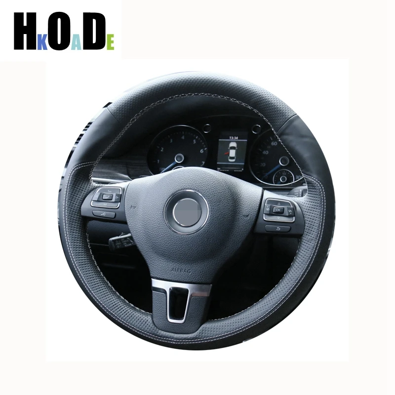 Для Volkswagen Golf 6 Mk6 VW Polo MK5 2010 - 2013 DIY сшитый вручную черный чехол рулевого колеса автомобиля из натуральной кожи
Для Volkswagen Golf 6 Mk6 VW Polo MK5 2010 - 2013 DIY сшитый вручную черный чехол рулевого колеса автомобиля из натуральной кожи