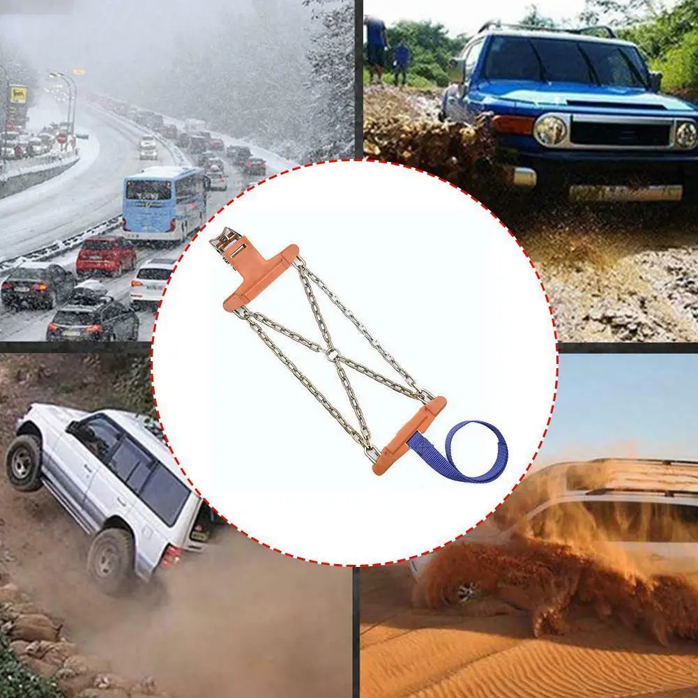 Car Tire Anti-skid Chain Universal Car SUV Emergency Anti-skid Supplies Chain Vehicle Steel Manganese Chain Mud L2W7 
Car Tire Anti-skid Chain Universal Car SUV Emergency Anti-skid Supplies Chain Vehicle Steel Manganese Chain Mud L2W7