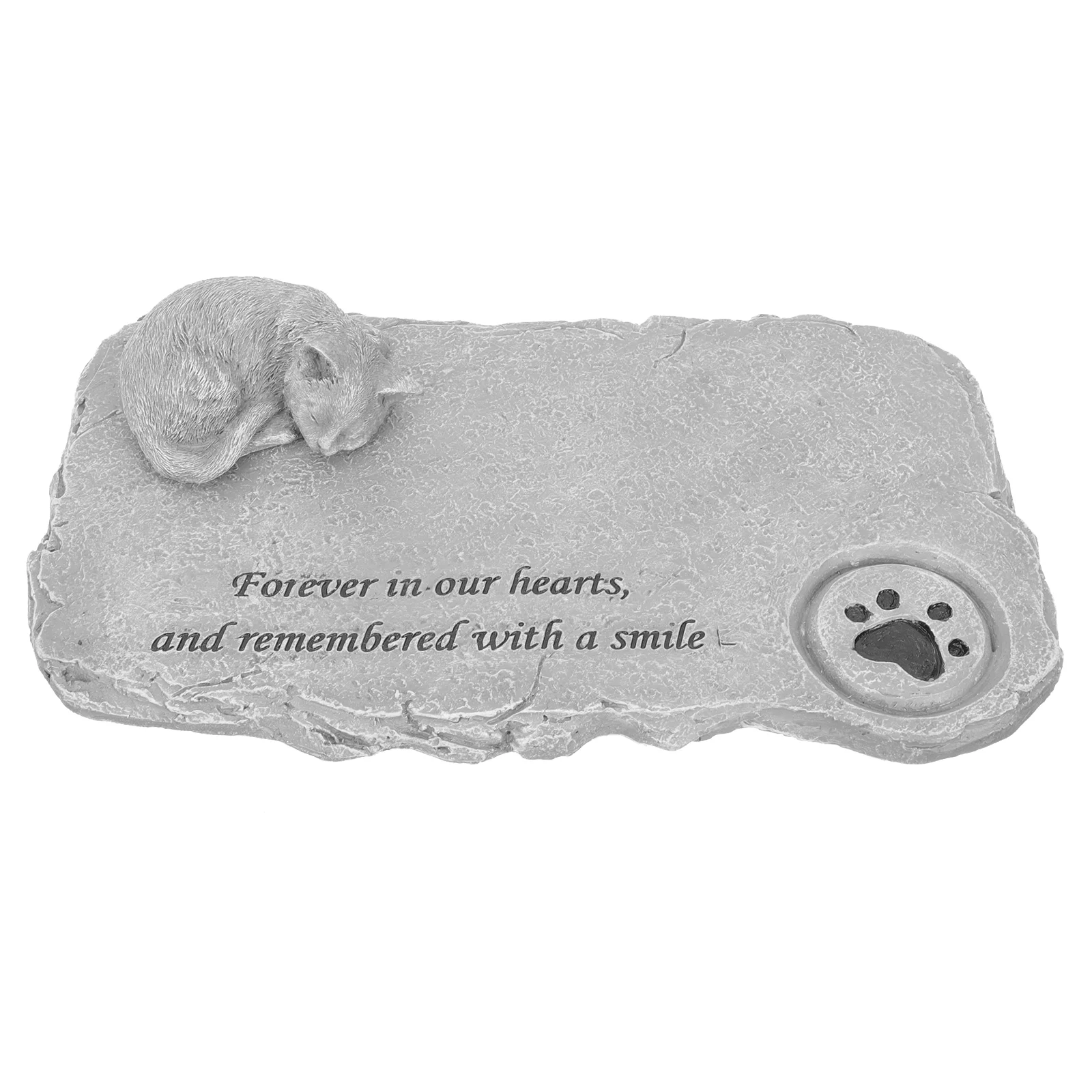 Cat Memorial Stone Resin Memorial Stone Decorative Pet Gravestone Pet Memorial Plaque for Yard Garden Pets
Cat Memorial Stone Resin Memorial Stone Decorative Pet Gravestone Pet Memorial Plaque for Yard Garden Pets
