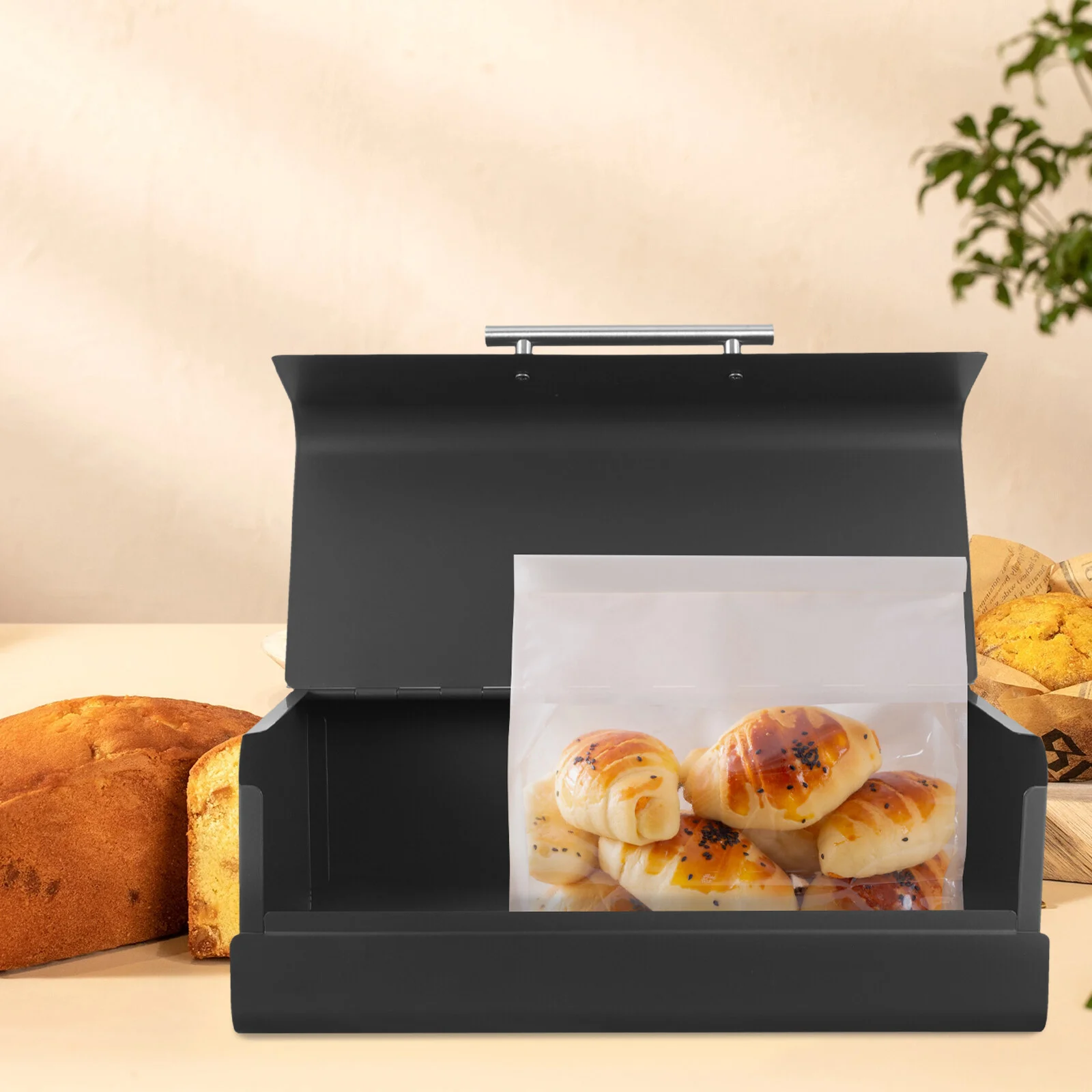 Bread Box Multi-function Bin Metal Containers Household Accessory Holder Kitchen Accessories
Bread Box Multi-function Bin Metal Containers Household Accessory Holder Kitchen Accessories