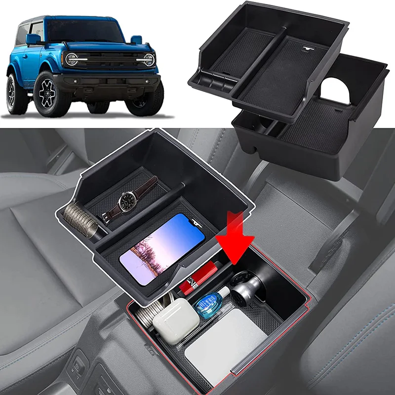 Контейнер для перчаток центральной консоли Ford Bronco 6 поколения 2021 2022, пластиковый подлокотник из АБС-пластика, 1 шт.
Контейнер для перчаток центральной консоли Ford Bronco 6 поколения 2021 2022, пластиковый подлокотник из АБС-пластика, 1 шт.