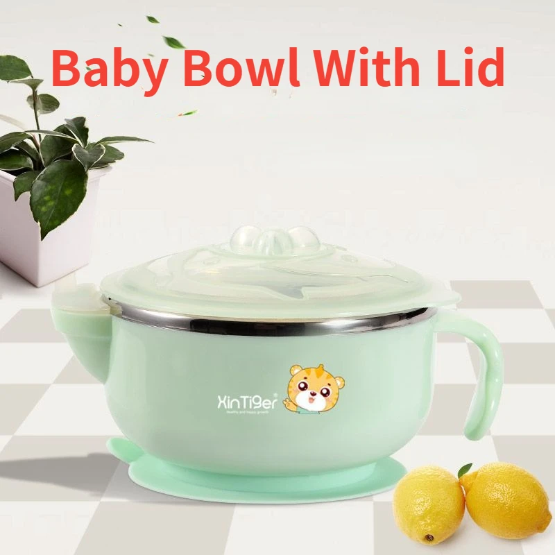 Stainless Steel Insulation Bowl Children's Bowl Baby Insulation Sucker Bowl Anti-scalding Complementary Food Bowl
Stainless Steel Insulation Bowl Children's Bowl Baby Insulation Sucker Bowl Anti-scalding Complementary Food Bowl