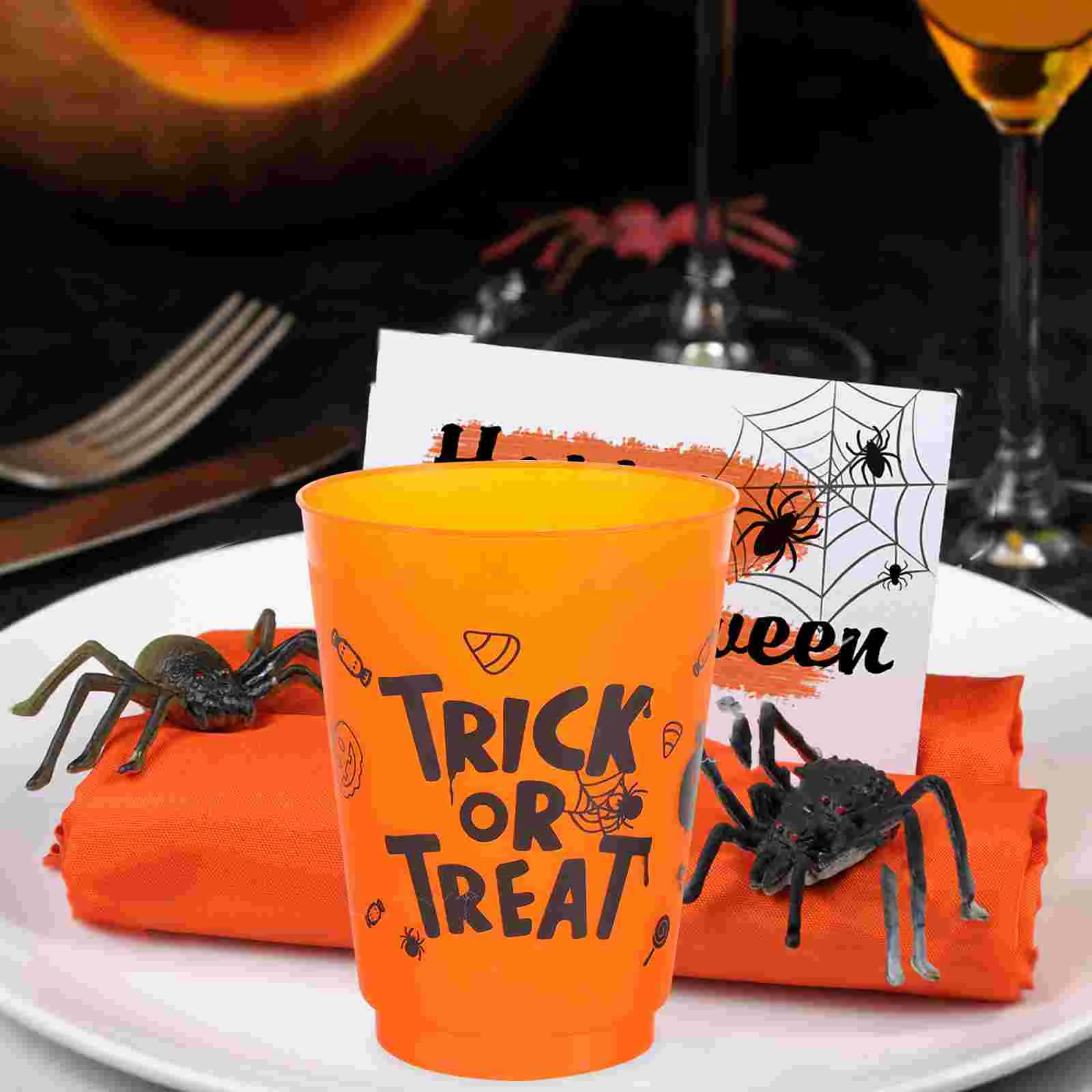 5pcs Halloween Plastic Cups Creative Carnival Cups Drinking Reusable Cups Decoration
5pcs Halloween Plastic Cups Creative Carnival Cups Drinking Reusable Cups Decoration