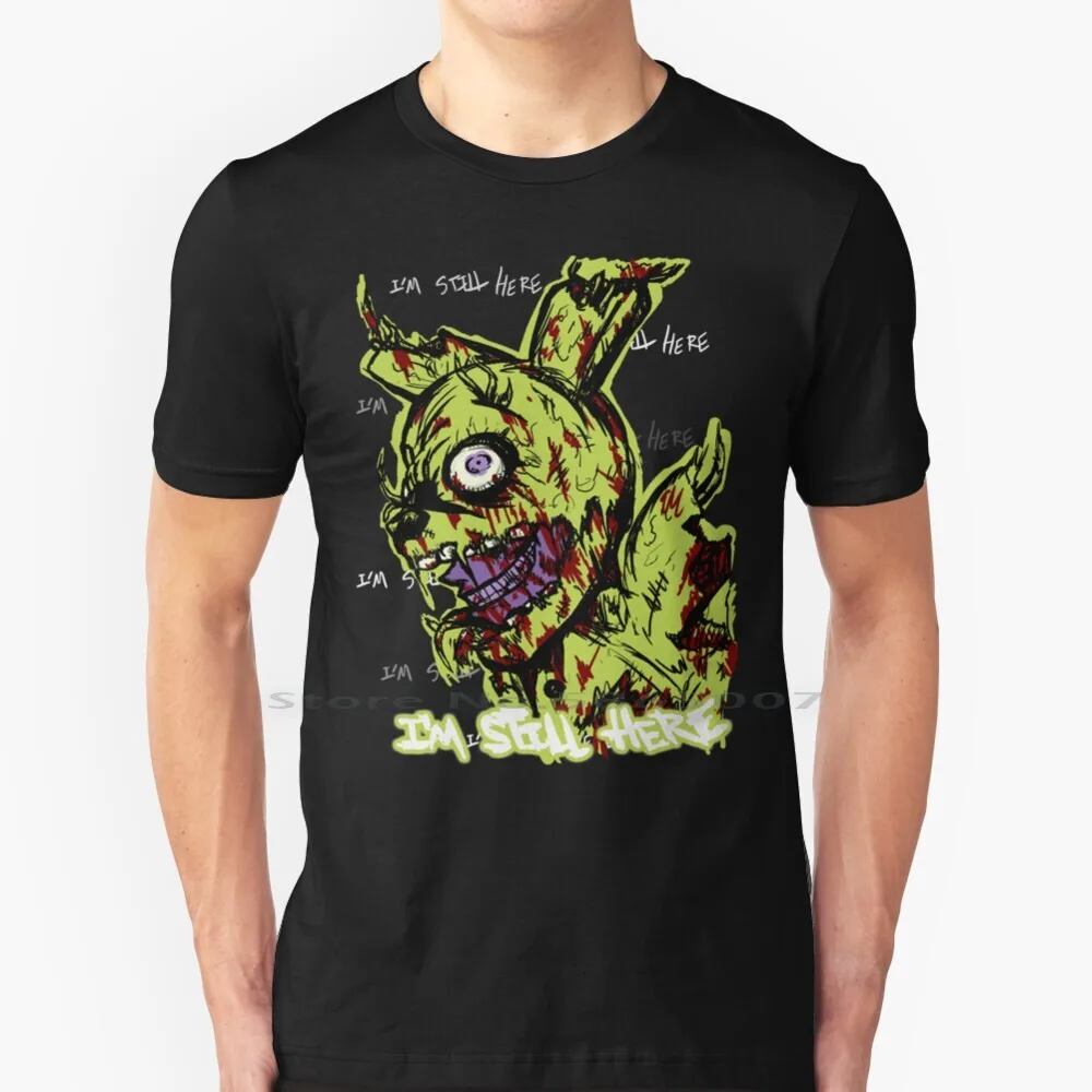 Fnaf-Springtrapped T Shirt 100% Cotton Five Nights Fazbear Springtrapped Purple Guy Still Here Fnaf3 Fnaf4 Gaming Video Games
Fnaf-Springtrapped T Shirt 100% Cotton Five Nights Fazbear Springtrapped Purple Guy Still Here Fnaf3 Fnaf4 Gaming Video Games