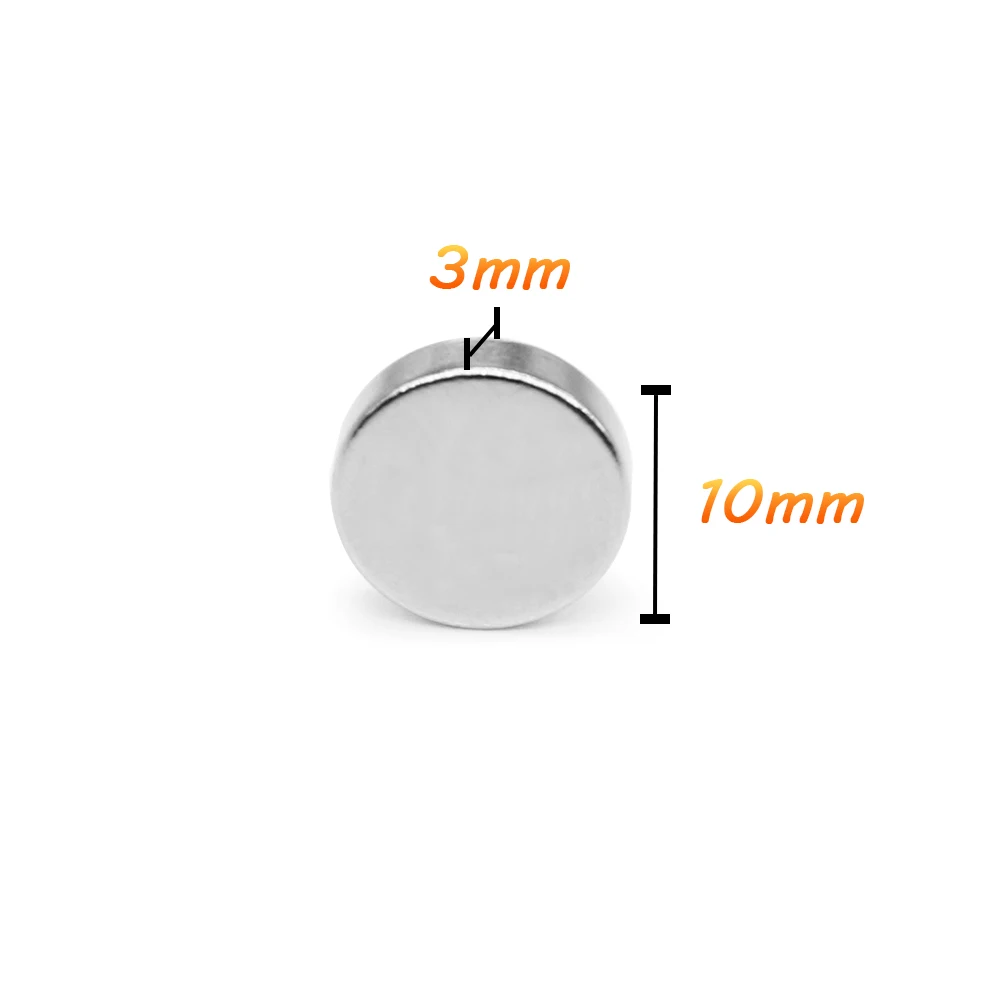 10/20/50/100/150/200PCS 10x3 Disc Strong Powerful Magnets N35 Round Permanent Magnets 10x3mm Neodymium Magnet 10*3 Search Magnet
10/20/50/100/150/200PCS 10x3 Disc Strong Powerful Magnets N35 Round Permanent Magnets 10x3mm Neodymium Magnet 10*3 Search Magnet