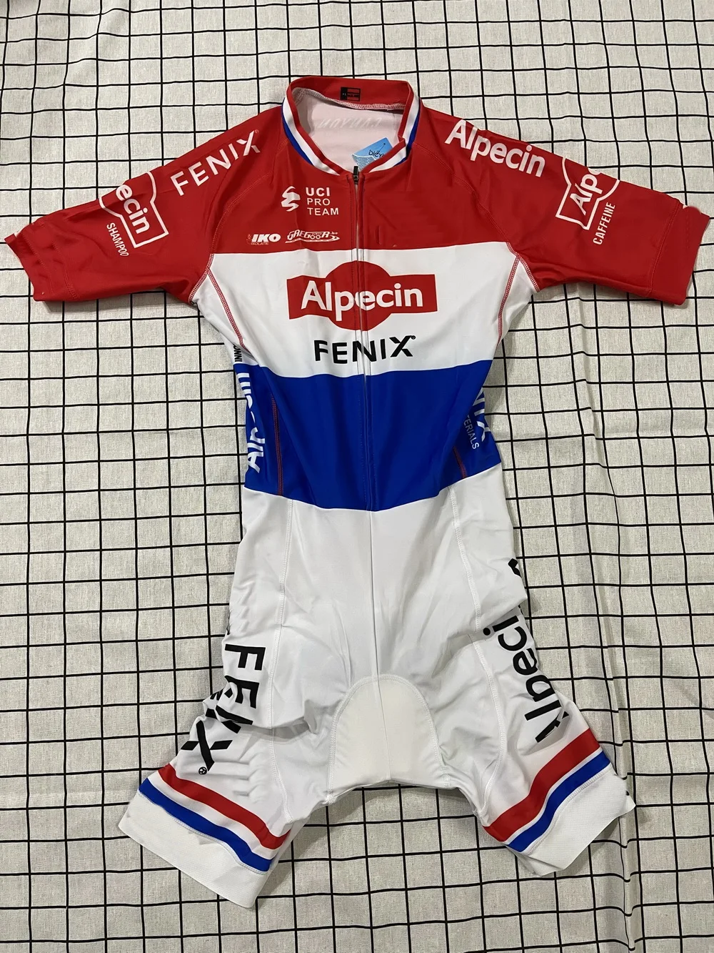 LASER CUT Skinsuit 2020 ALPECIN FENIX TEAM NL Bodysuit SHORT Cycling Jersey Bike Bicycle Clothing Maillot Ropa Ciclismo
LASER CUT Skinsuit 2020 ALPECIN FENIX TEAM NL Bodysuit SHORT Cycling Jersey Bike Bicycle Clothing Maillot Ropa Ciclismo