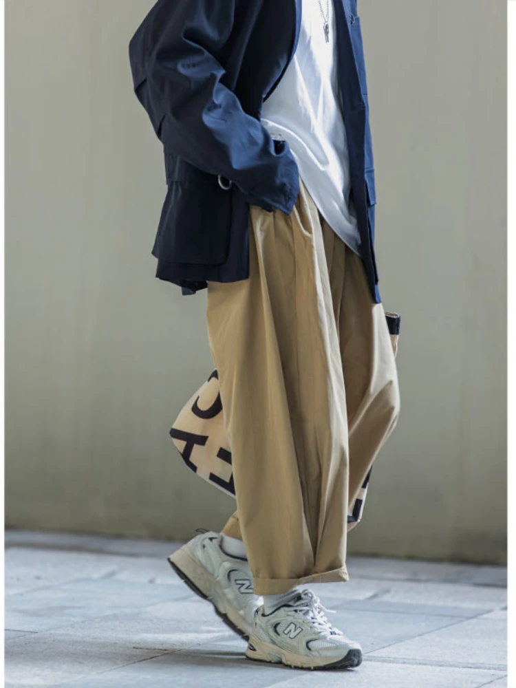 Брюки-карго хаки женские с высокой талией, однотонные базовые повседневные Прямые мешковатые штаны с широкими штанинами, в японском стиле, ... 
Брюки-карго хаки женские с высокой талией, однотонные базовые повседневные Прямые мешковатые штаны с широкими штанинами, в японском стиле, ...