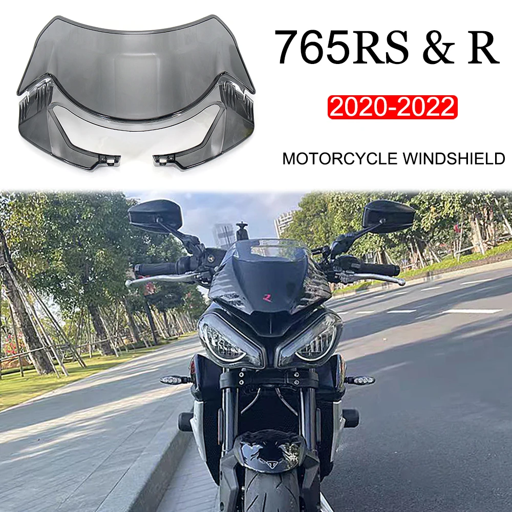 New 3 Colors 765 S R RS Windshield Windscreen Wind Deflector For Street Triple S660 765R 765RS 765S Fairing 2022 2021 2020
New 3 Colors 765 S R RS Windshield Windscreen Wind Deflector For Street Triple S660 765R 765RS 765S Fairing 2022 2021 2020