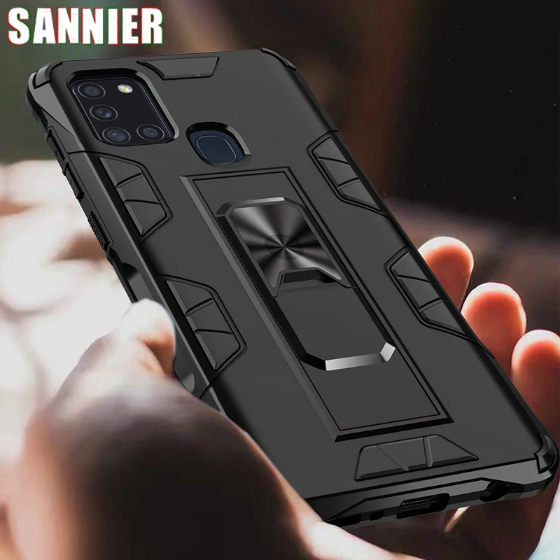 Shockproof Phone Case For Samsung A21S A21 A20S A20E A20 A12 A11 Bracket Back Cover For Galaxy A10S A10E A10 A02S A02 A01 Core
Shockproof Phone Case For Samsung A21S A21 A20S A20E A20 A12 A11 Bracket Back Cover For Galaxy A10S A10E A10 A02S A02 A01 Core