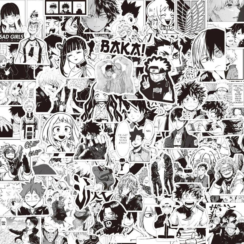 100Pcs Mix Anime Naruto Demon Slayer Figure Stickers Waterproof Graffiti Kids Toy Skateboard Phone Laptop Luggage Sticker Decals
100Pcs Mix Anime Naruto Demon Slayer Figure Stickers Waterproof Graffiti Kids Toy Skateboard Phone Laptop Luggage Sticker Decals