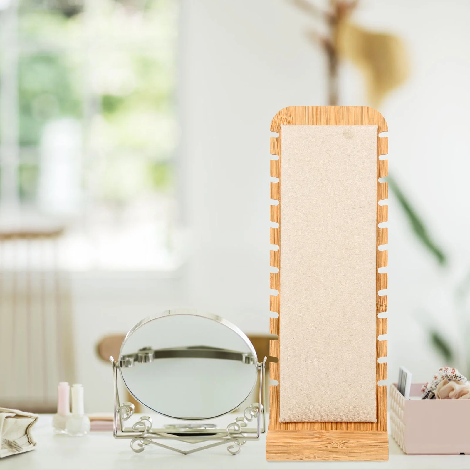 Wooden Necklaces Women Jewelry Display Stand Shelf Easel Pendant Holder Holders Multiple Rack Miss
Wooden Necklaces Women Jewelry Display Stand Shelf Easel Pendant Holder Holders Multiple Rack Miss