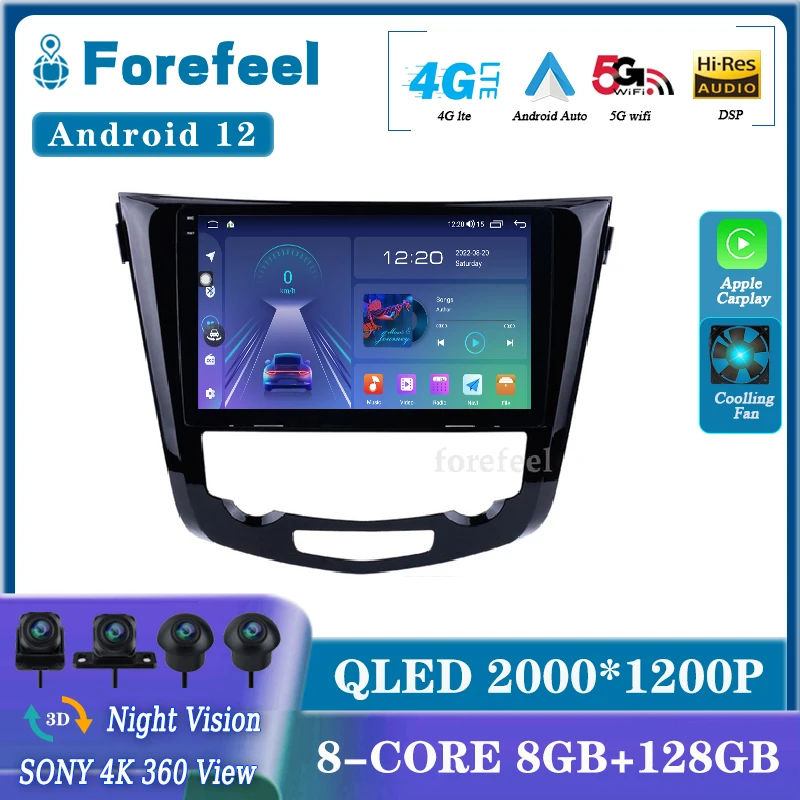 Android 12 для Nissan x-trail Qashqai 2 J1T32 Qashqai J10 J11 2014-2019 мультимедийная навигация GPS Видео Bluetooth Сенсорный экран
Android 12 для Nissan x-trail Qashqai 2 J1T32 Qashqai J10 J11 2014-2019 мультимедийная навигация GPS Видео Bluetooth Сенсорный экран