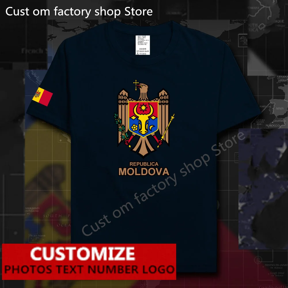 Moldova Moldovan MDA MD Free Custom Jersey Fans DIY Name Number LOGO 100% Cotton T-shirts Men Women Loose Casual T-shirt
Moldova Moldovan MDA MD Free Custom Jersey Fans DIY Name Number LOGO 100% Cotton T-shirts Men Women Loose Casual T-shirt