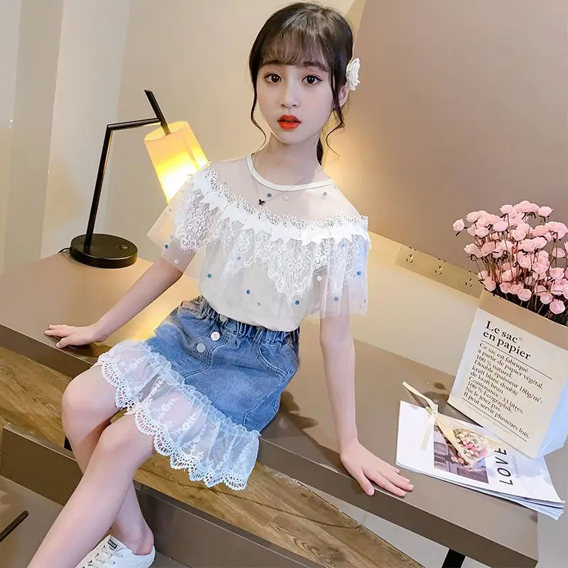 Set Big Boy Spring New Product T-shirt Korean Version Child Short Sleeve Dress 2023summer Dress Two Piece Suit Casual Girl Child
Set Big Boy Spring New Product T-shirt Korean Version Child Short Sleeve Dress 2023summer Dress Two Piece Suit Casual Girl Child