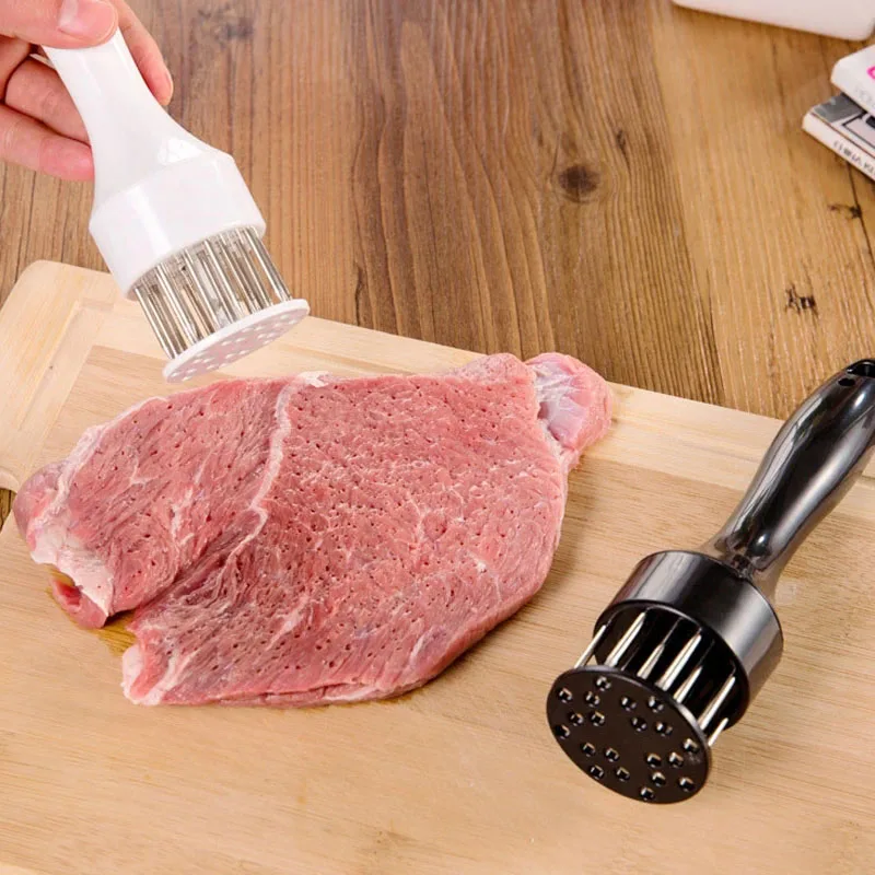 Steak Tenderizers Beef Needle Hamstring Knife Steak Piercings Kitchen Meat Tools Kitchen Cooking Meatball Maker Burger Press 
Steak Tenderizers Beef Needle Hamstring Knife Steak Piercings Kitchen Meat Tools Kitchen Cooking Meatball Maker Burger Press