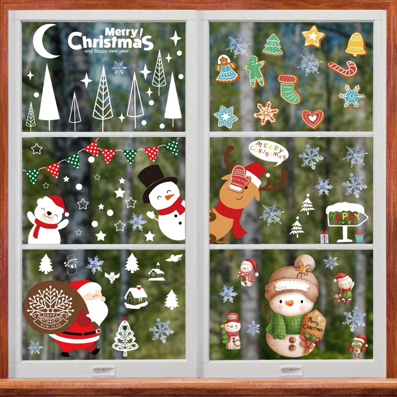 1Pc Christmas Window Stickers Merry Christmas Decorations for Home Wall Sticker Kids Room New Year Decoration 2023
1Pc Christmas Window Stickers Merry Christmas Decorations for Home Wall Sticker Kids Room New Year Decoration 2023