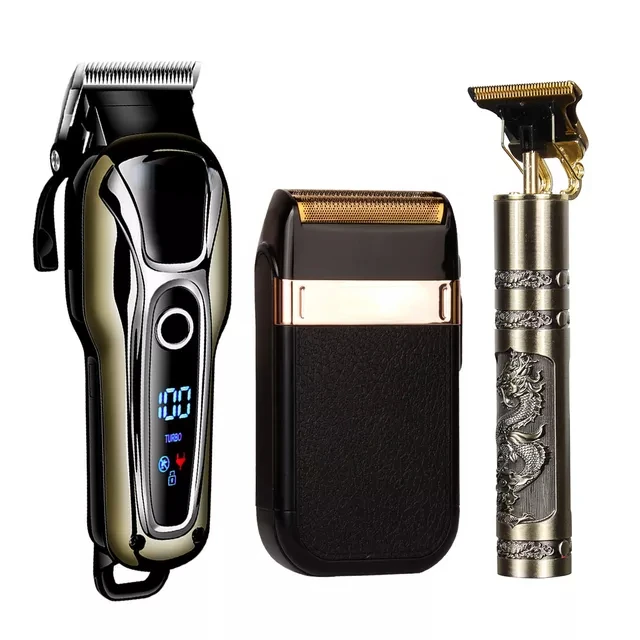 Professional Barber Hair Clipper Rechargeable Finish Cutting Machine Beard Trimmer Shaver Cordless
Professional Barber Hair Clipper Rechargeable Finish Cutting Machine Beard Trimmer Shaver Cordless