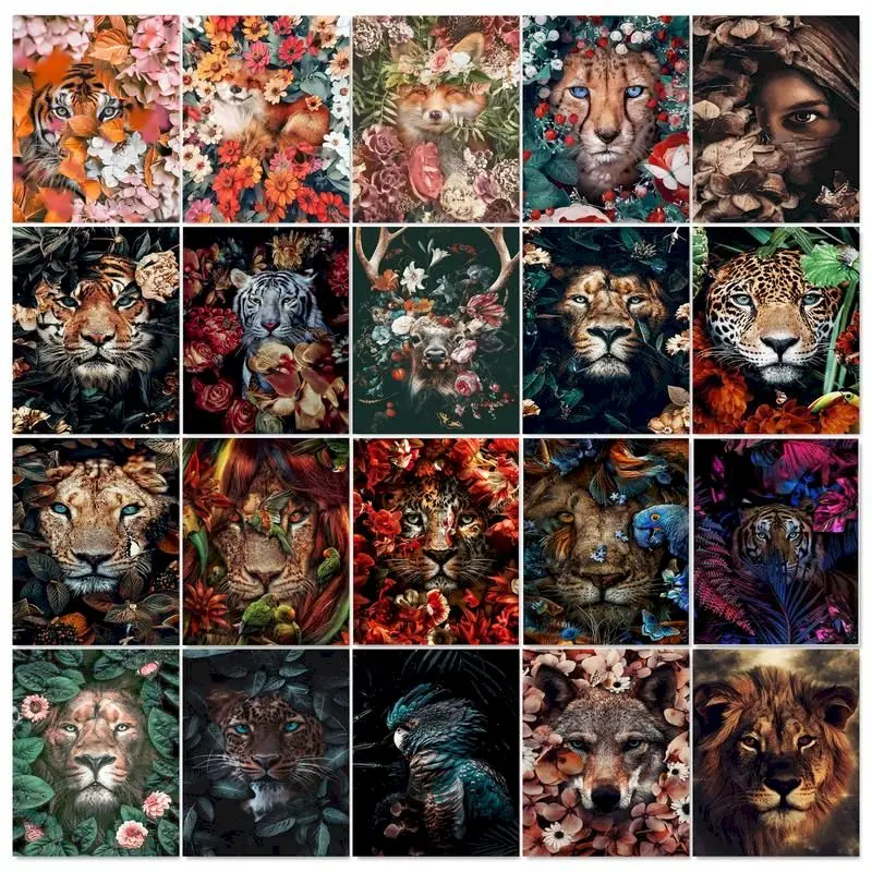 Gatyztory Oil Painting By Numbers For Adults Children Leopard Animal Artcraft Framed Paint By Number Modern Home Decoration
Gatyztory Oil Painting By Numbers For Adults Children Leopard Animal Artcraft Framed Paint By Number Modern Home Decoration
