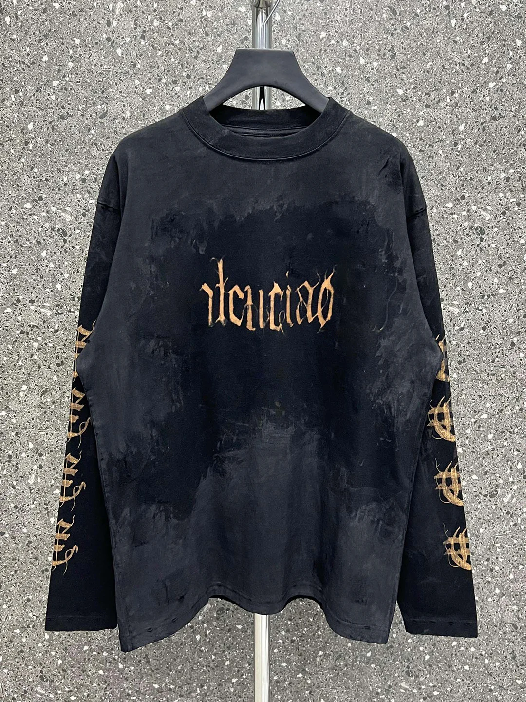 BEST VERSION HEAVY METAL Long Sleeve T-Shirt Unisex Oversized In Black Faded VINTAGE Sanskrit Print L/S Tee Men Women
BEST VERSION HEAVY METAL Long Sleeve T-Shirt Unisex Oversized In Black Faded VINTAGE Sanskrit Print L/S Tee Men Women
