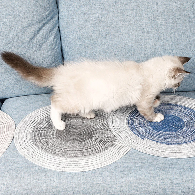 Cat Scratch Board Grinding Matte Cat Natural Ramie Scratch Bite Resistant Board Scratch Mat for Cat Grinding Claws & Protecting
Cat Scratch Board Grinding Matte Cat Natural Ramie Scratch Bite Resistant Board Scratch Mat for Cat Grinding Claws & Protecting